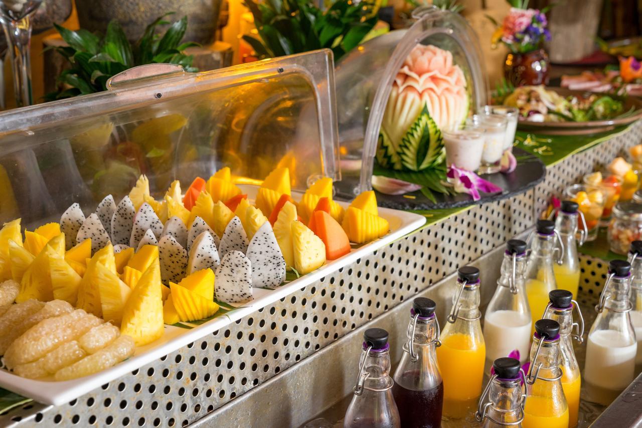 Golden Temple Residence Siem Reap Zewnętrze zdjęcie A buffet at a hotel