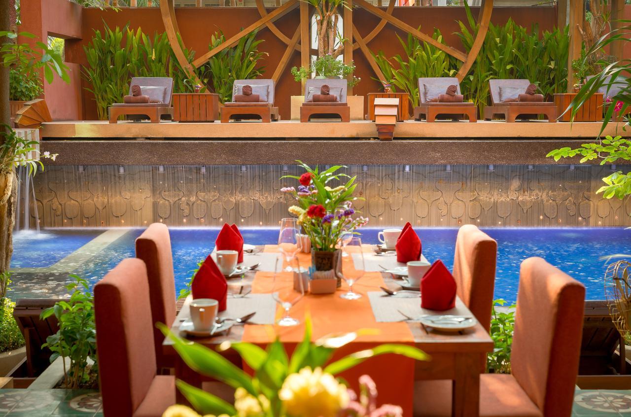 Golden Temple Residence Siem Reap Zewnętrze zdjęcie The restaurant