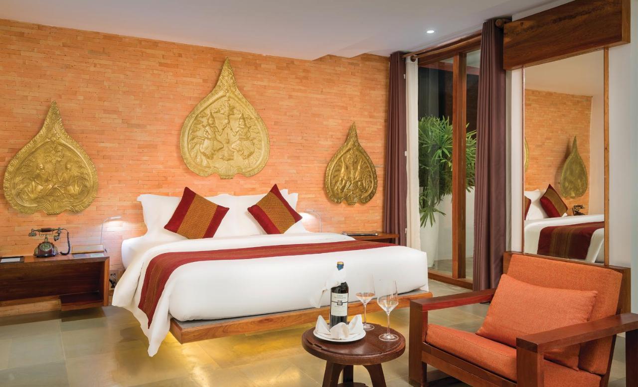 Golden Temple Residence Siem Reap Zewnętrze zdjęcie A bedroom at the hotel